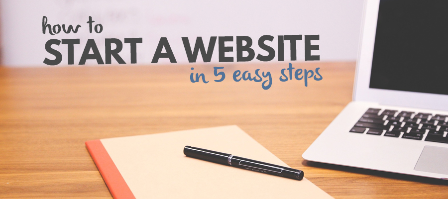 how to create a business website step by step